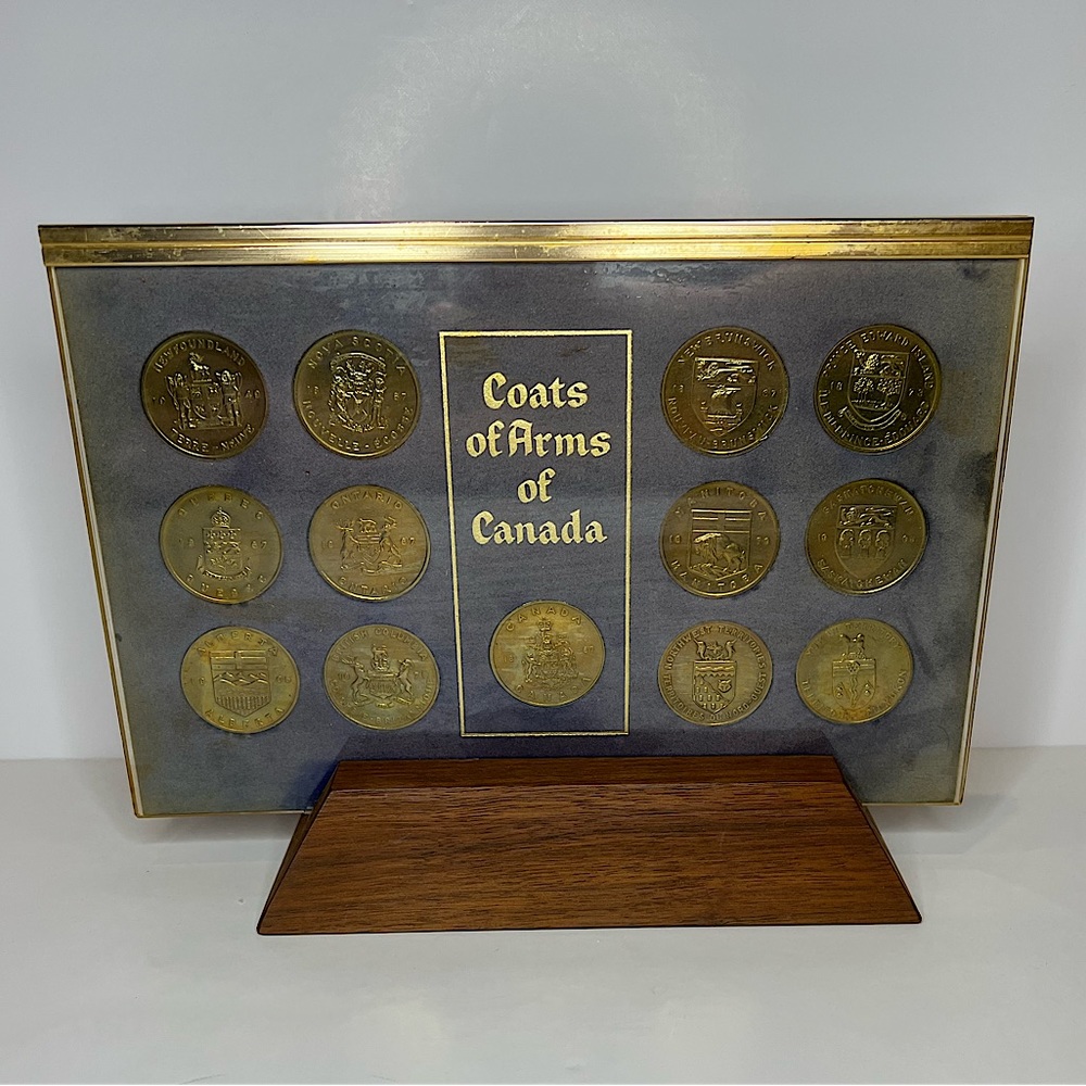 Canada Coats of Arms & Royal Floral emblems coin set